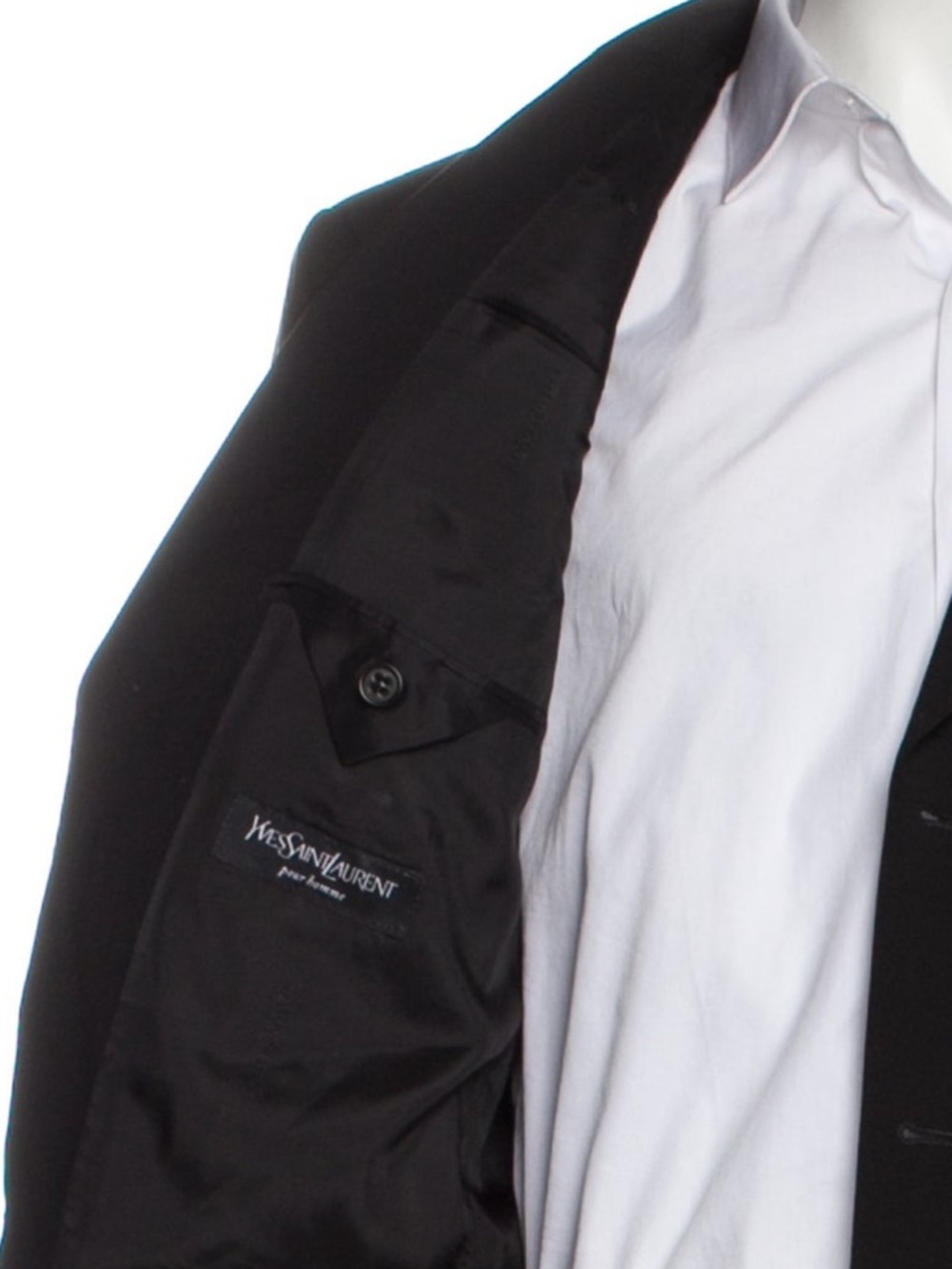 Yves Saint Laurent Black Blazer - Picture 4 of 4